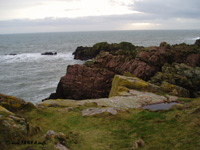 pobe u Slains Castle