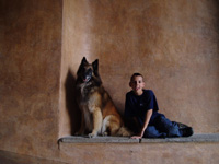 Oskar & Ondra on the castle paintings